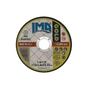 GOLD - Dischi extra sottili da taglio a centro piano su macchine portatili<br>NEW PVC